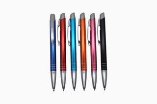 MP1134-6 metal aluminium ballpoint pen