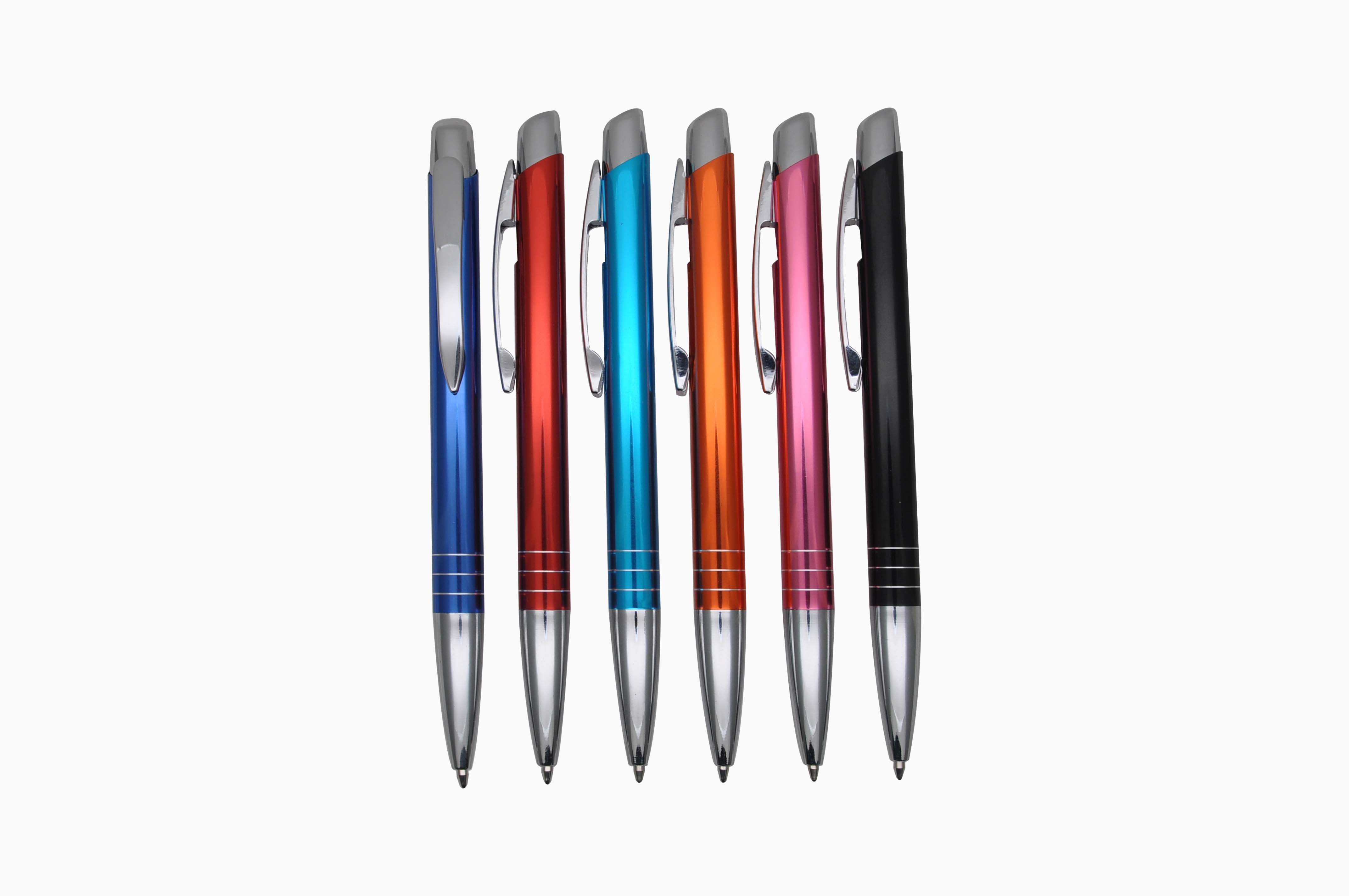 MP1134-6 metal aluminium ballpoint pen