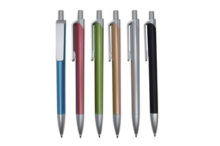 PP86098A plastic ballpoint pen 