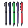 TMP1421B metal aluminium ballpoint pen with touch stylus