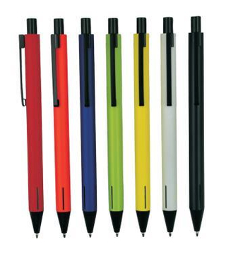 Hot Selling Rubber Finish Metal Pen for Gift