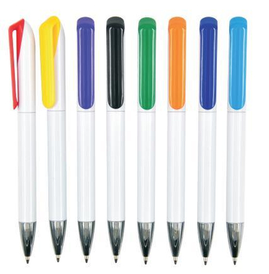 Promotional Gift Writing Instruments Plastic Ball Pen with Logo Printing