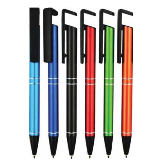 Metal Pen Phone Holder Ball Pen with Logo for Promotion