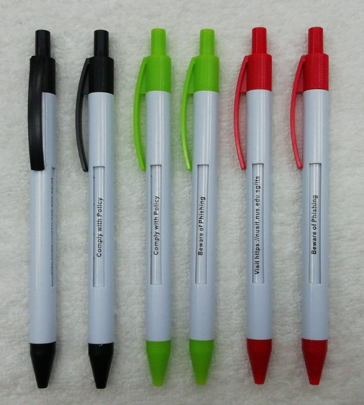 Promotional Gift Window Click Pen with Customized Logo