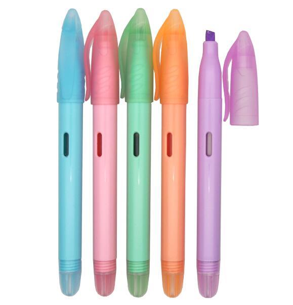 Office Supply Highlighter Pen with Logo Printing
