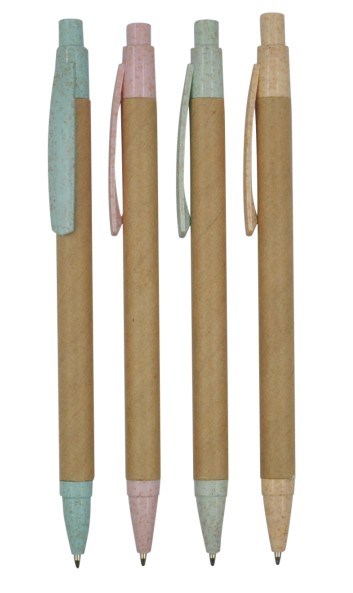 PP86048-3 Paper Recycle Plastic Ballpoint Pen