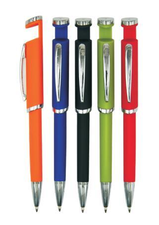 Promotional Gift Phone Holder Plastic Ball Pen for Logo