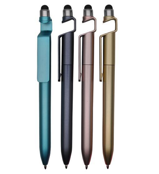 Phone Holder Touch Screen Plastic Ball Pen with Customized Logo