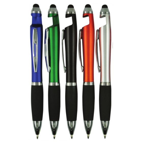 Stylus Phone Holder Touch Screen Ball Pen with Logo