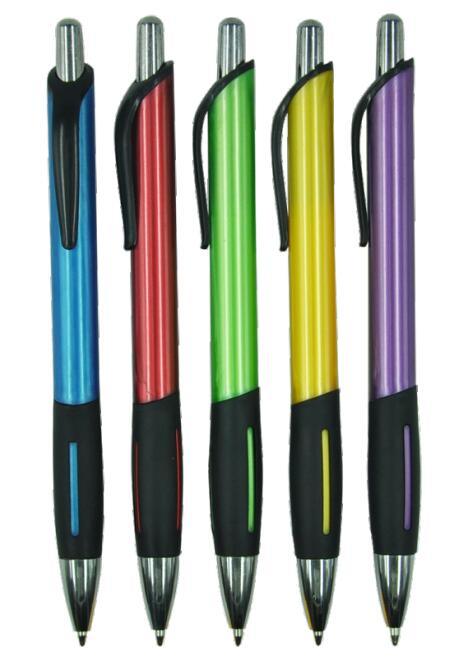 Plastic Ball Pen for School Supply with Logo