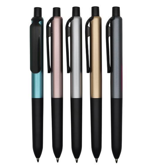 Click Plastic Ball Pen with Customized Logo for Business Supply