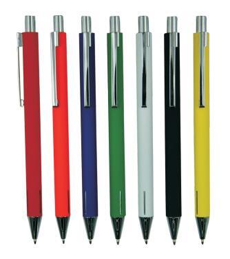 Hot Selling Rubber Finish Metal Pen for Gift
