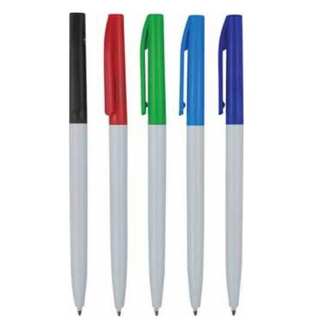 Cheapest Plastic Slim Plastic Ball Pen for Customized Logo