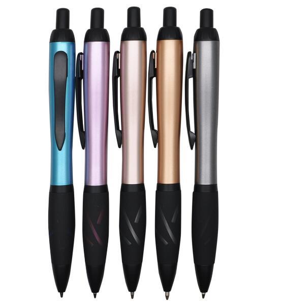 2019 Newest Advertising Logo Pen LED Light Rubber Ball Pen with Personal Logo