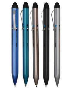 Multi-Color Touch Screen Metal Ball Pen with Customized Logo