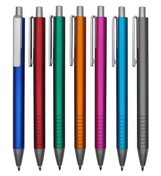 2019 New Design Click Plastic Ball Pen with Customized Logo