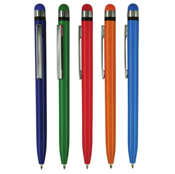 Simple Plastic Ball Pen with Customized Logo