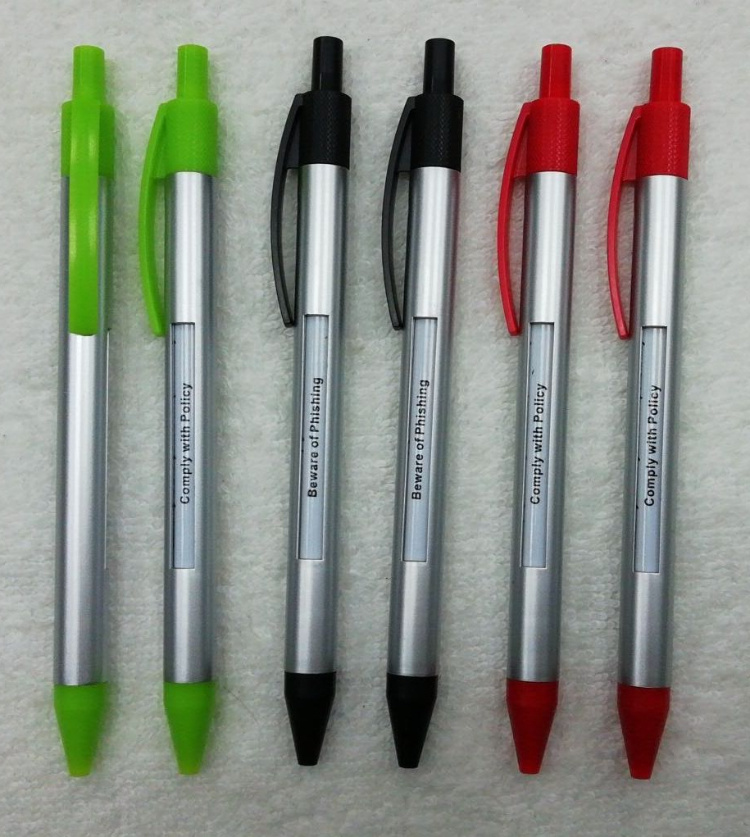 Promotional Gift Window Click Pen with Customized Logo