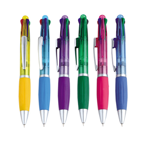 PP1853 4 in 1 Colors Multi Color Plastic Ball Pen with Logo
