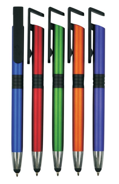 Popular Design Stylus Ball Pen with Phone Holder