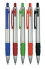 PP5840-1 Chear Plastic Ballpoint Pen with Customized Logo