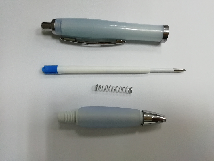 Popular Cheapest Plastic Ball Pen with Logo