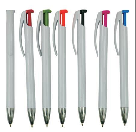 Click Plastic Ball Pen with Customized Logo for Promotion