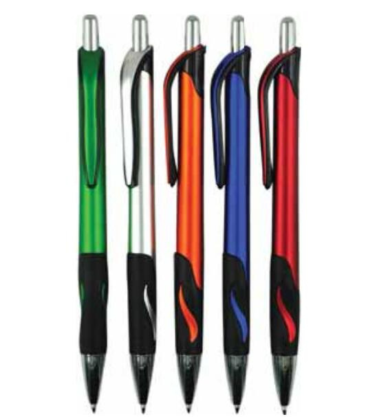 Promotional Gift Click Plastic Ball Pen with Logo Printing