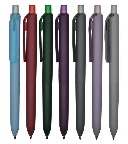 Click Plastic Ball Pen with Customized Logo for Business Supply