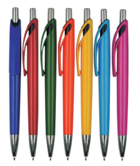 PP86071 Popular Design Hot Selling Plastcic Ball Pen with Customized Logo