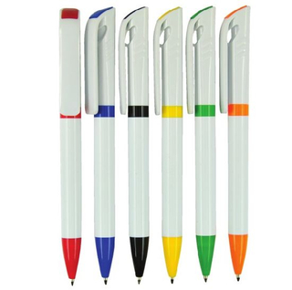 Popular Plastic Twist Ball Pen with Logo Imprint