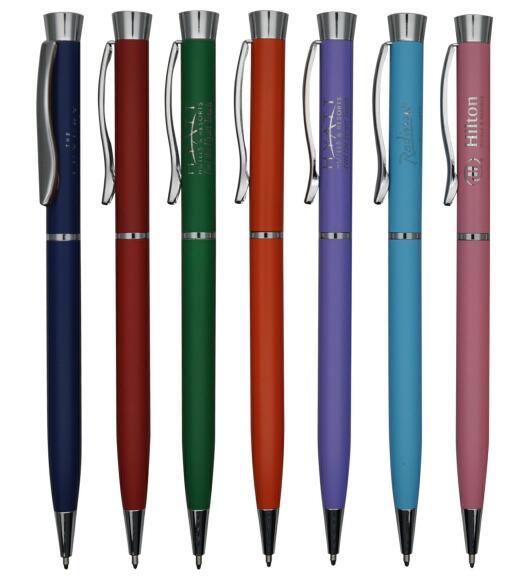 Alu Metal Ball Pen for Hotel Promotion with Logo Imprint