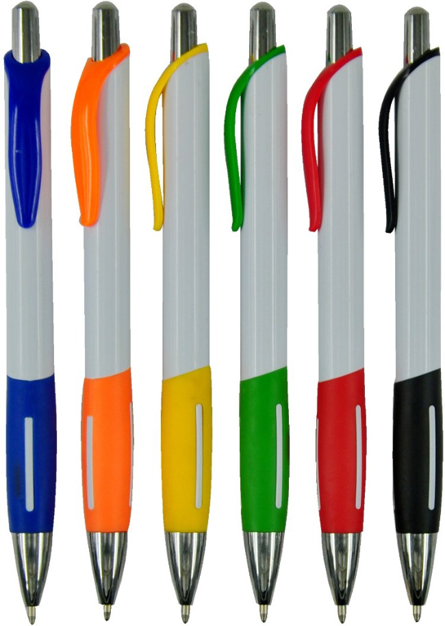Plastic Ball Pen for School Supply with Logo