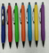 Rubber Finish Click Plastic Ball Pen for Promotion Gift