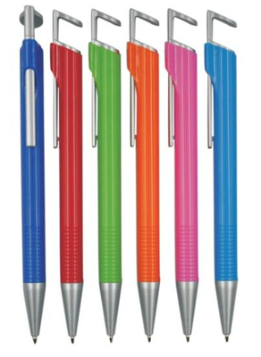 PP86067 Popular Promotion Gift Mobilephone Holder Ball Pen with Printing
