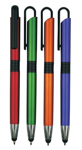 Popular Design Touch Screen Stylus Plastic Ball Pen for Writing