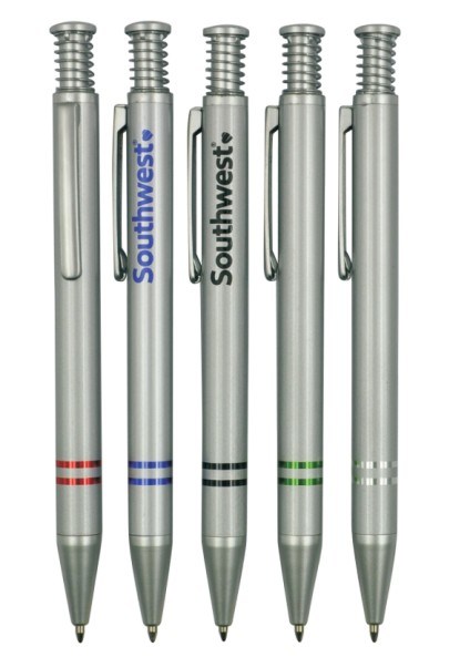 MP1339 Click Customized Logo Metal Ball Pen for Wholesale