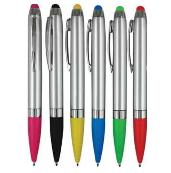 Plastic Ball Pen Stylus Pen with Customized Logo for Gift