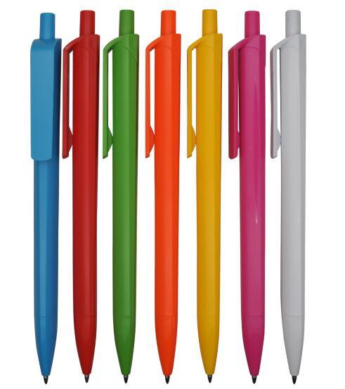 Click Plastic Ball Pen with Customized Logo for Promotional Gift