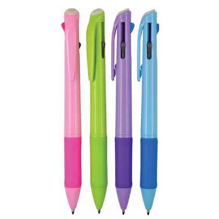 Multi-Colour Plastic Ballpoint Pen with Customized Logo