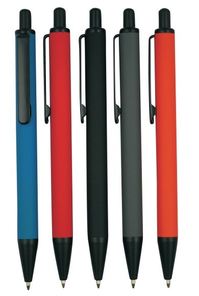MP1277-1 High Quality Rubber Metal Ballpoint Pen