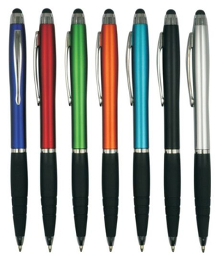 Tpp2384 Stylus Plastic Ballpoint Pen with Customized Logo