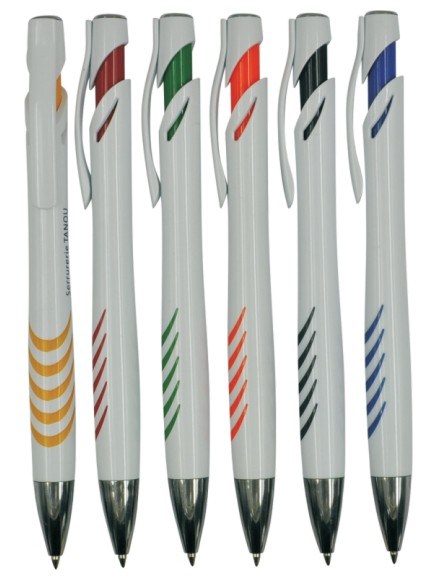 PP86088 Gift Plastic Click Ball Pen for Promotion