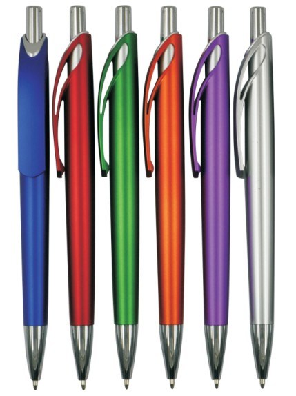 PP86071 Popular Design Hot Selling Plastcic Ball Pen with Customized Logo