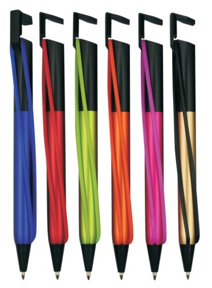 PP86060 Multi-Function Phone Holder Ball Pen with Strap