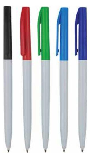 Cheapest Plastic Slim Plastic Ball Pen for Customized Logo