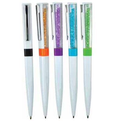 Promotional Gift Plastic Ball Pen with Crystal