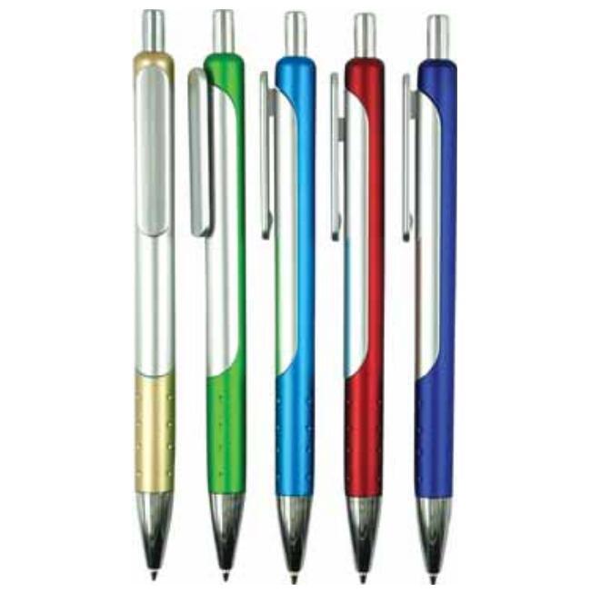 Free Sample New Design Plastic Ball Pen with Logo Imprint