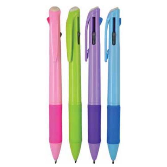 Multi-Colour Plastic Ballpoint Pen with Customized Logo
