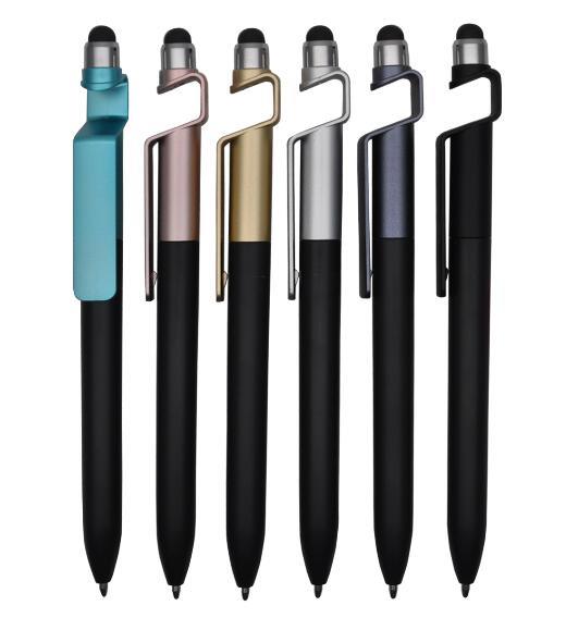 Phone Holder Touch Screen Plastic Ball Pen with Customized Logo